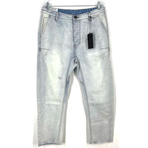 Man X One Teaspoon Men's Mr Brown Jeans 34 Long Brando NWT‎
